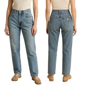 Vintage GUESS JEANS USA Men’s Size 31 Distressed Light Wash Button Fly